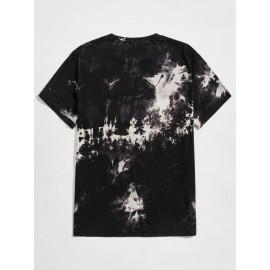 Men Tie Dye Top