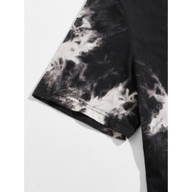 Men Tie Dye Top