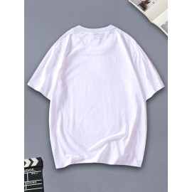 Men Letter Graphic Tee