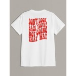 Slogan Graphic Tee