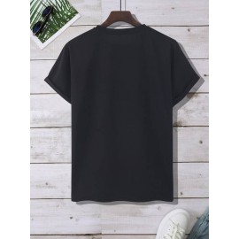 Men Mountain Print Tee