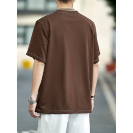 Men Letter Graphic Tee