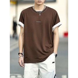 Men Letter Graphic Tee