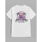 Lsscid Guys Letter Skull Graphic Tee