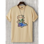 Men Cartoon Graphic Tee